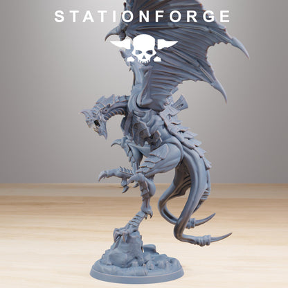 Xenarid Flyer Leader - Xenarid Alien Bugs -  Sci-Fi Grimdark Bug aliens by STATIONFORGE