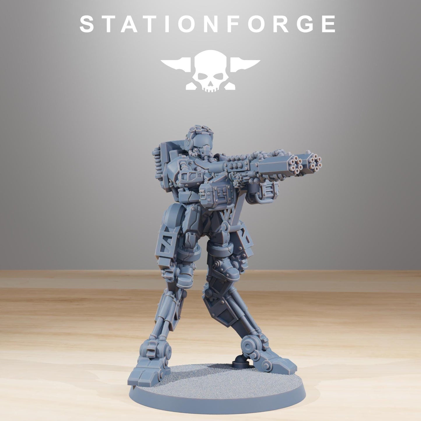 Scavenger Wayfarer 2, Sci-Fi Miniatures, Techno-bots by STATIONFORGE