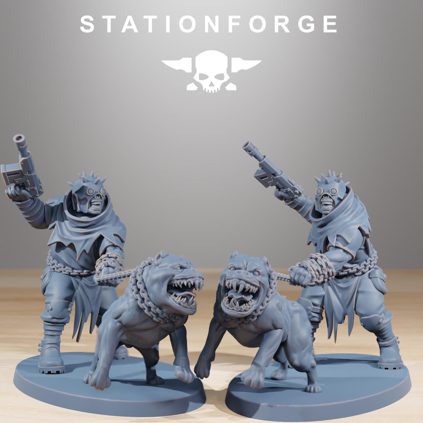 Corrupted Guard Nomads, Sci-Fi Wargames Miniatures by STATIONFORGE