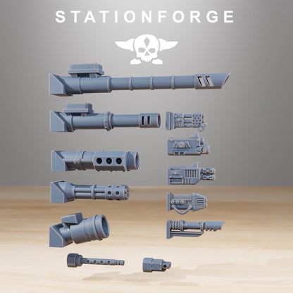 GrimGuard Light Tank - Sci-Fi Main Battle Tank by STATIONFORGE