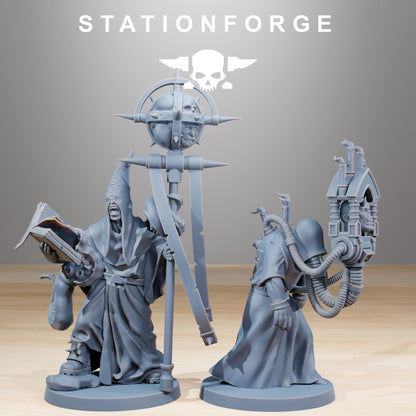 Corrupted Guard Fanatics, Sci-Fi Resin Miniatures by STATIONFORGE