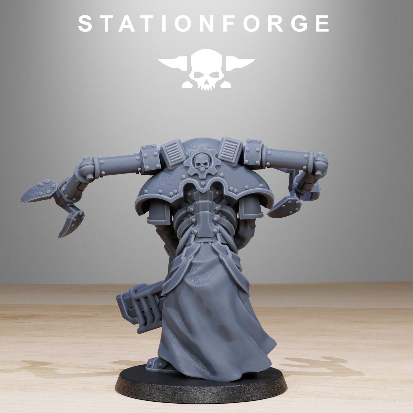Sci-Fi Wargames Miniatures, Space Techno-bots by STATIONFORGE
