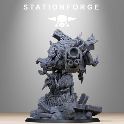 Orkaz Grand Nutta 2.0, Sci-Fi Ork Miniature by STATIONFORGE