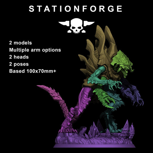 Xenarid Devourers - Xenarid Alien Bugs -  Sci-Fi Grimdark Bug aliens by STATIONFORGE