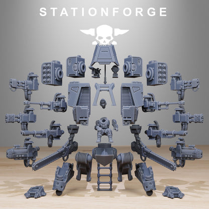 Vaskar Walker, Death Korps Proxy, Sci-Fi Wargames Miniatures by STATIONFORGE