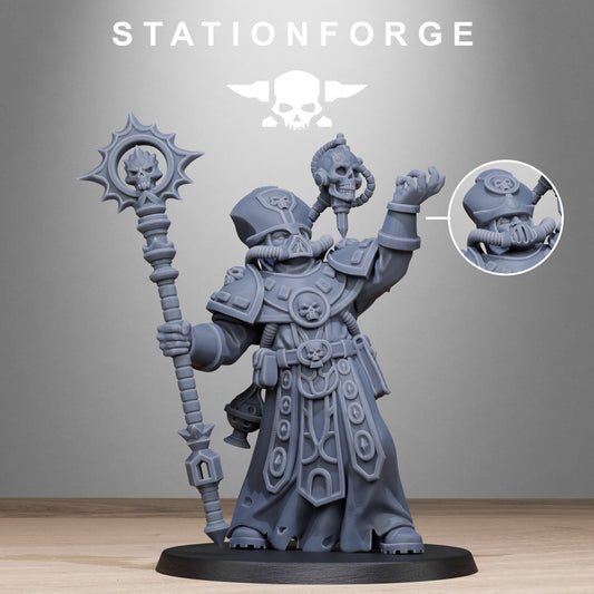 Vodalites Priest Modular Set Miniatures by STATIONFORGE,  Imperial guard infantry regiment