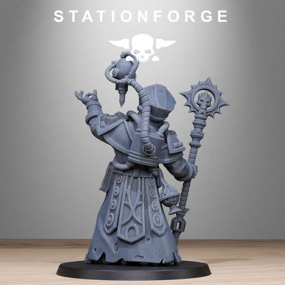 Vodalites Priest Modular Set Miniatures by STATIONFORGE,  Imperial guard infantry regiment