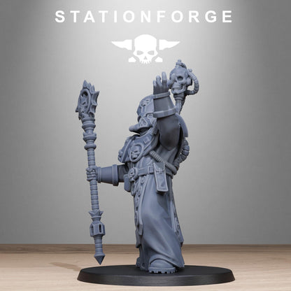 Vodalites Priest Modular Set Miniatures by STATIONFORGE,  Imperial guard infantry regiment