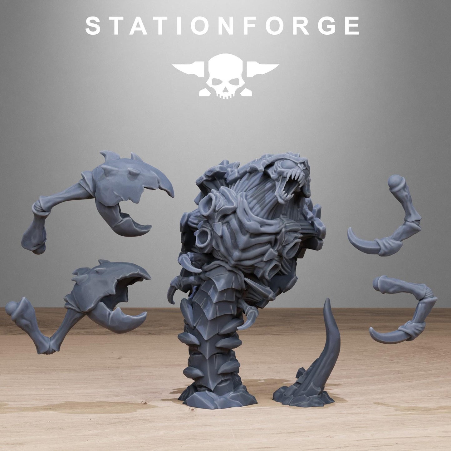 Xenarid Crawlers - Xenarid Alien Bugs -  Sci-Fi Grimdark Bug aliens by STATIONFORGE
