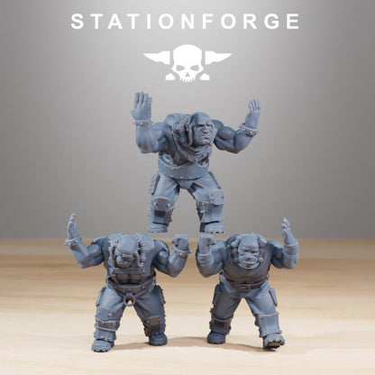 RoyalGuard Royals, Death Korps Proxy, Sci-Fi Wargames Miniatures by STATIONFORGE