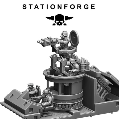 GrimGuard Battle Tank 2.0 – Sci-Fi Heavy Tank, STATIONFORGE Miniature