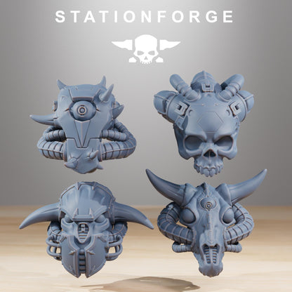 Pythonicus Armageddon, Modular Sci-Fi Titanic Warbot by STATIONFORGE, Grimdark Wargames Proxy