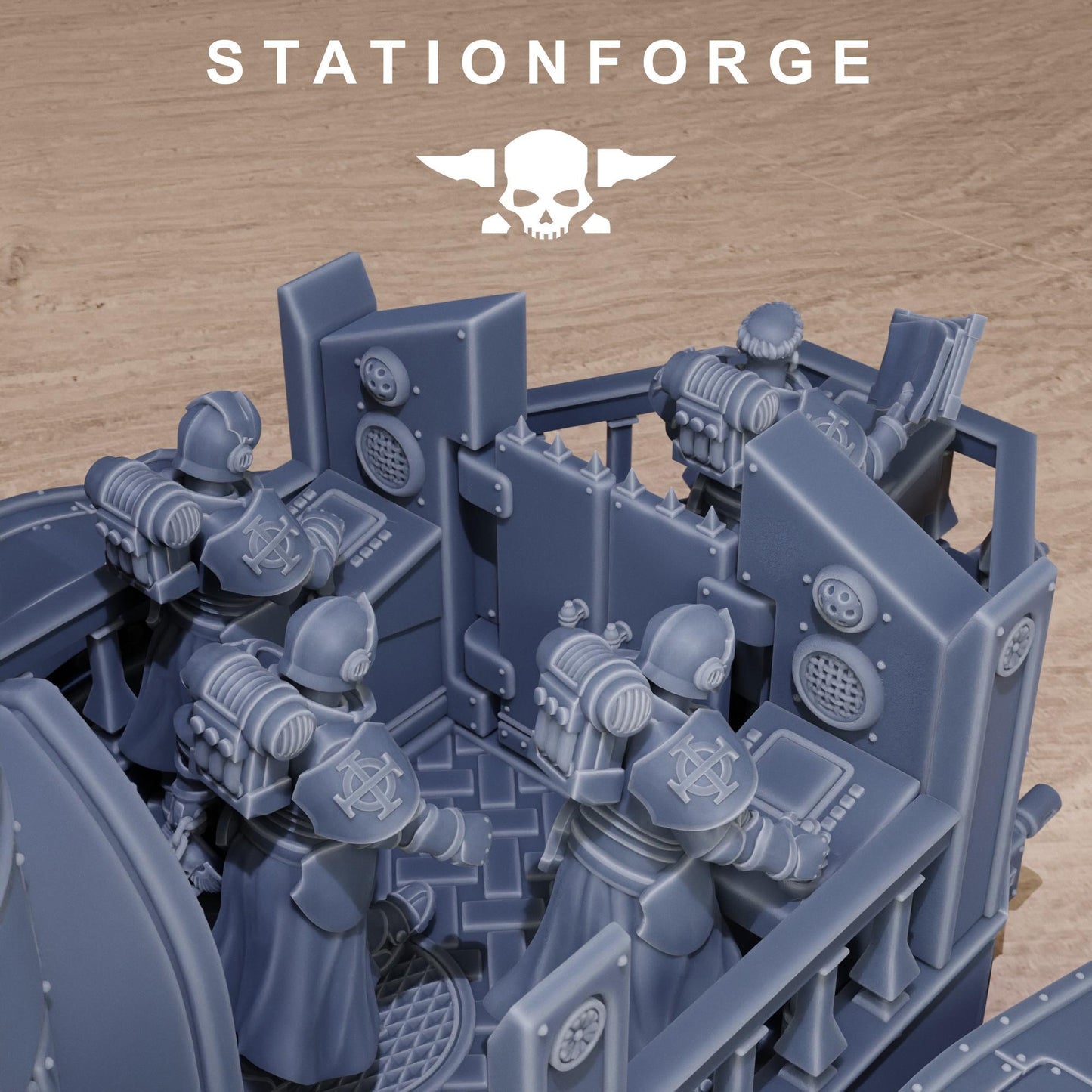 STATIONFORGE Vodalites Heavy Tank, Imperial Inquisition, Resin Miniature