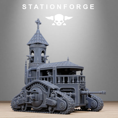 STATIONFORGE Vodalites Heavy Tank, Imperial Inquisition, Resin Miniature