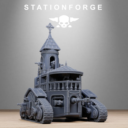STATIONFORGE Vodalites Heavy Tank, Imperial Inquisition, Resin Miniature