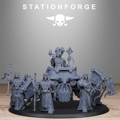 Scavenger Lectern Walker, STATIONFORGE Sci-Fi Grimdark Miniatures