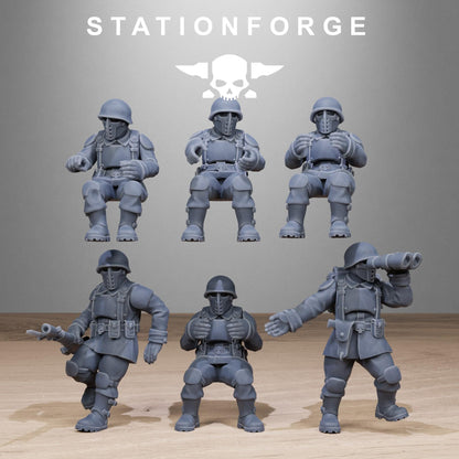 FreeGuard Hovercraft, Modular Sci-Fi Wargame Transport by STATIONFORGE