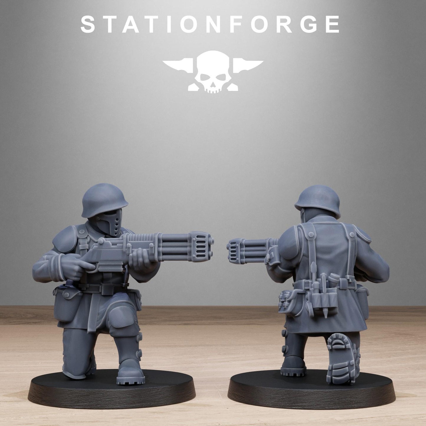 FreeGuard Builder Kit, Imperial Guard Proxy, Sci-Fi Wargames Miniatures by STATIONFORGE