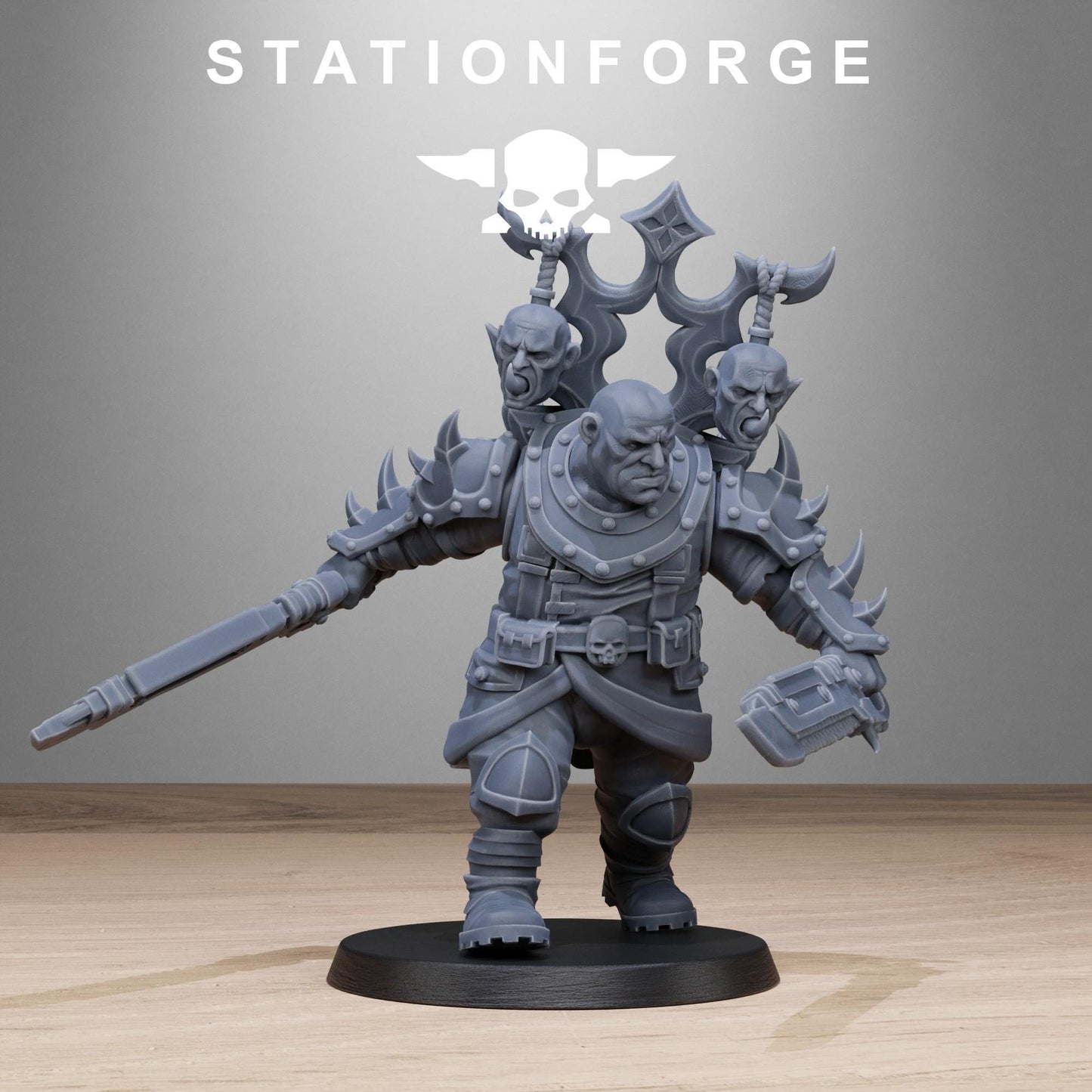 Corrupted Guard The Giantes, Imperial Guard Proxy, Sci-Fi Wargames Miniatures by STATIONFORGE