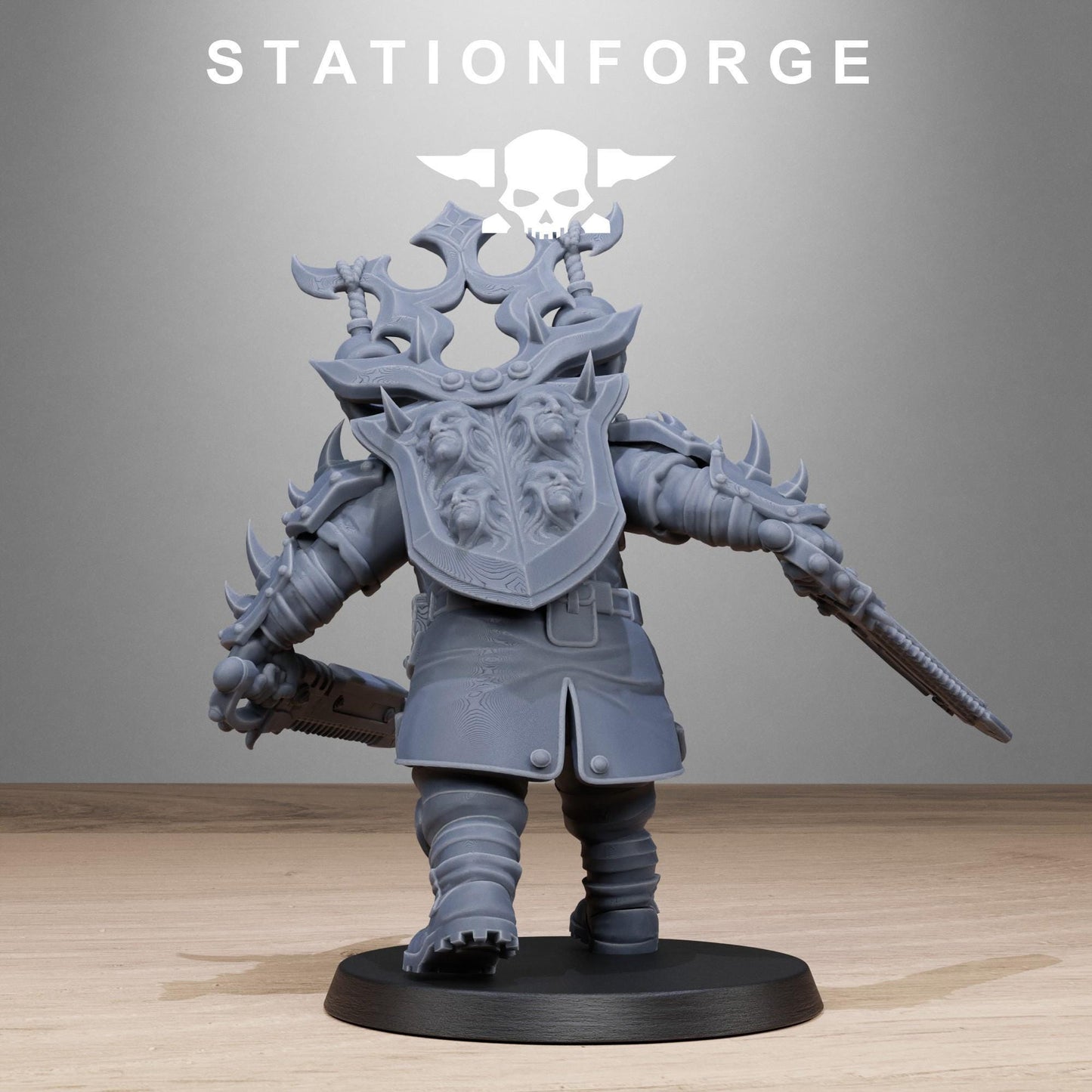 Corrupted Guard The Giantes, Imperial Guard Proxy, Sci-Fi Wargames Miniatures by STATIONFORGE