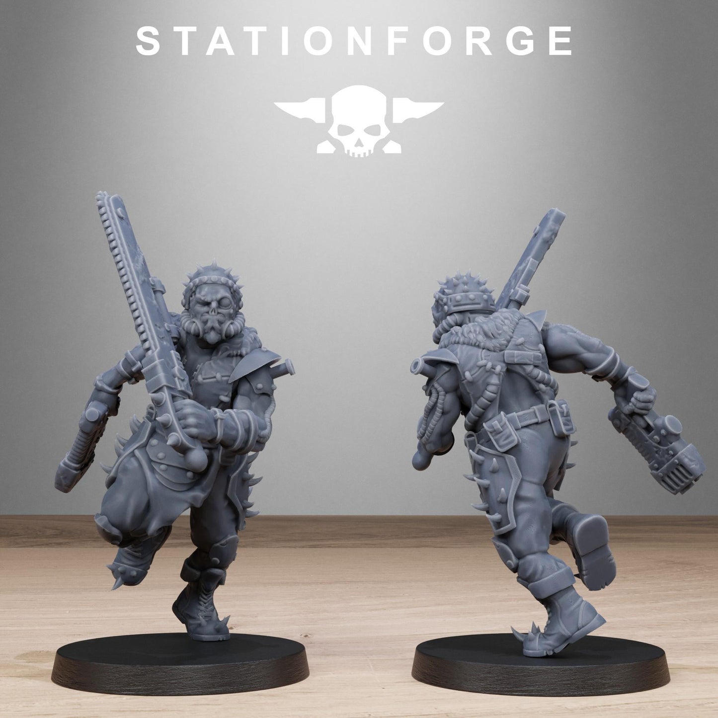 Corrupted Guard Spikers, Sci-Fi Wargames Miniatures, STATIONFORGE