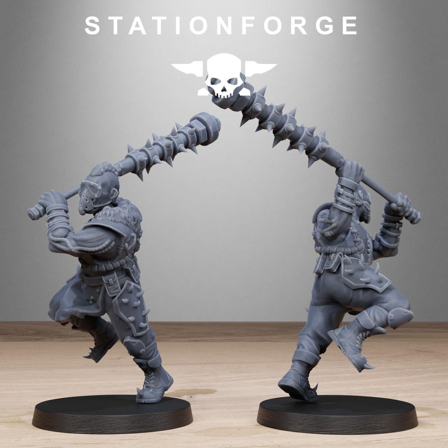 Corrupted Guard Spikers, Sci-Fi Wargames Miniatures, STATIONFORGE