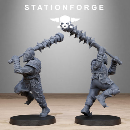 Corrupted Guard Spikers, Sci-Fi Wargames Miniatures, STATIONFORGE