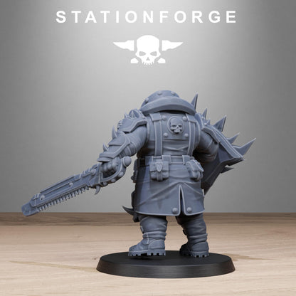 Corrupted Guard The Giantes, Imperial Guard Proxy, Sci-Fi Wargames Miniatures by STATIONFORGE