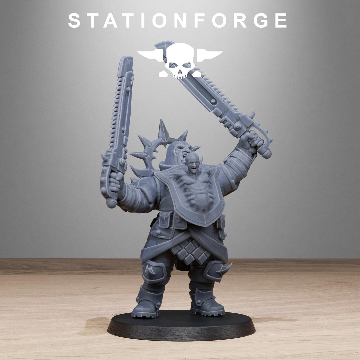 Corrupted Guard The Giantes, Imperial Guard Proxy, Sci-Fi Wargames Miniatures by STATIONFORGE