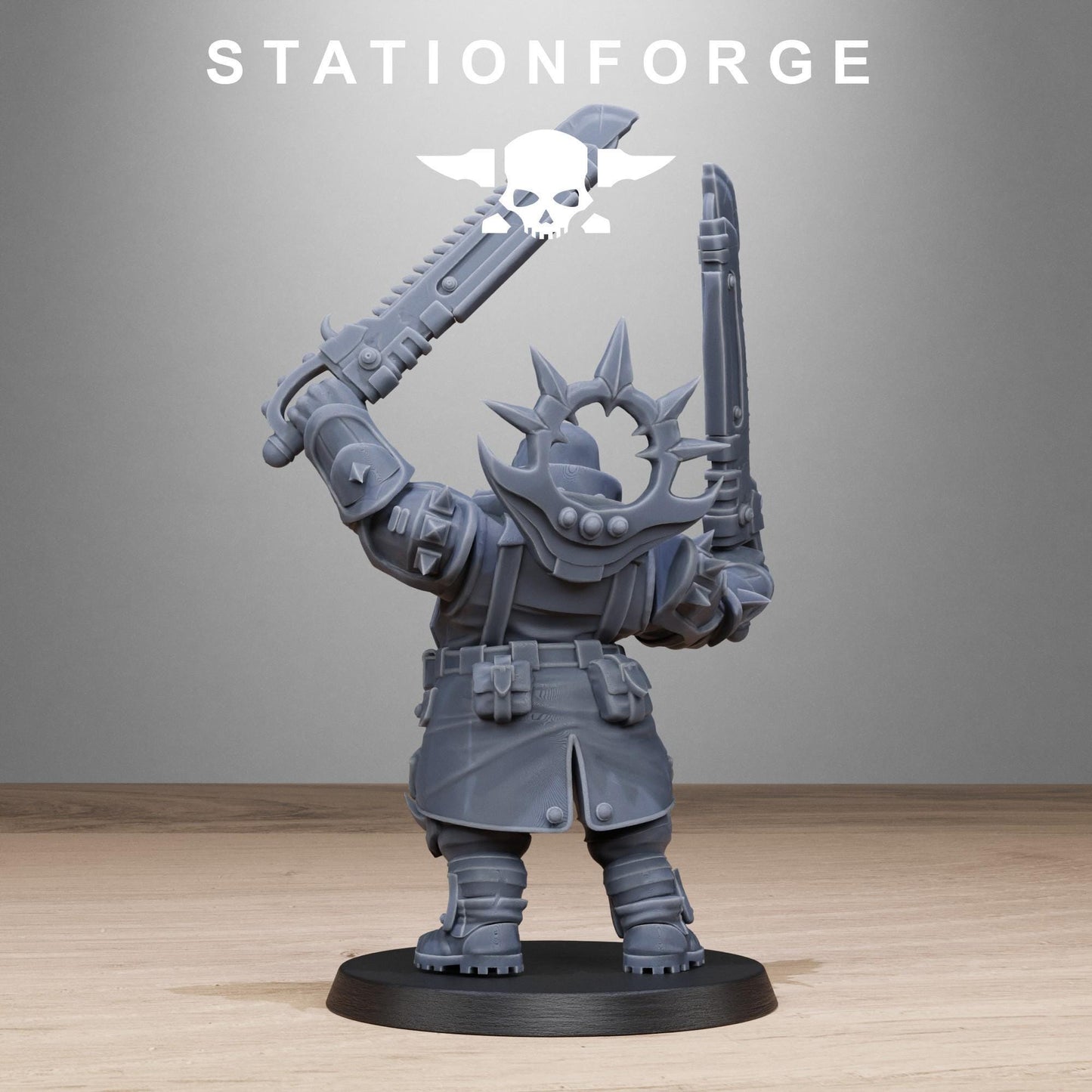 Corrupted Guard The Giantes, Imperial Guard Proxy, Sci-Fi Wargames Miniatures by STATIONFORGE