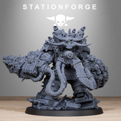Orkaz Grand Nutta 3.0, Sci-Fi Ork Miniature by STATIONFORGE