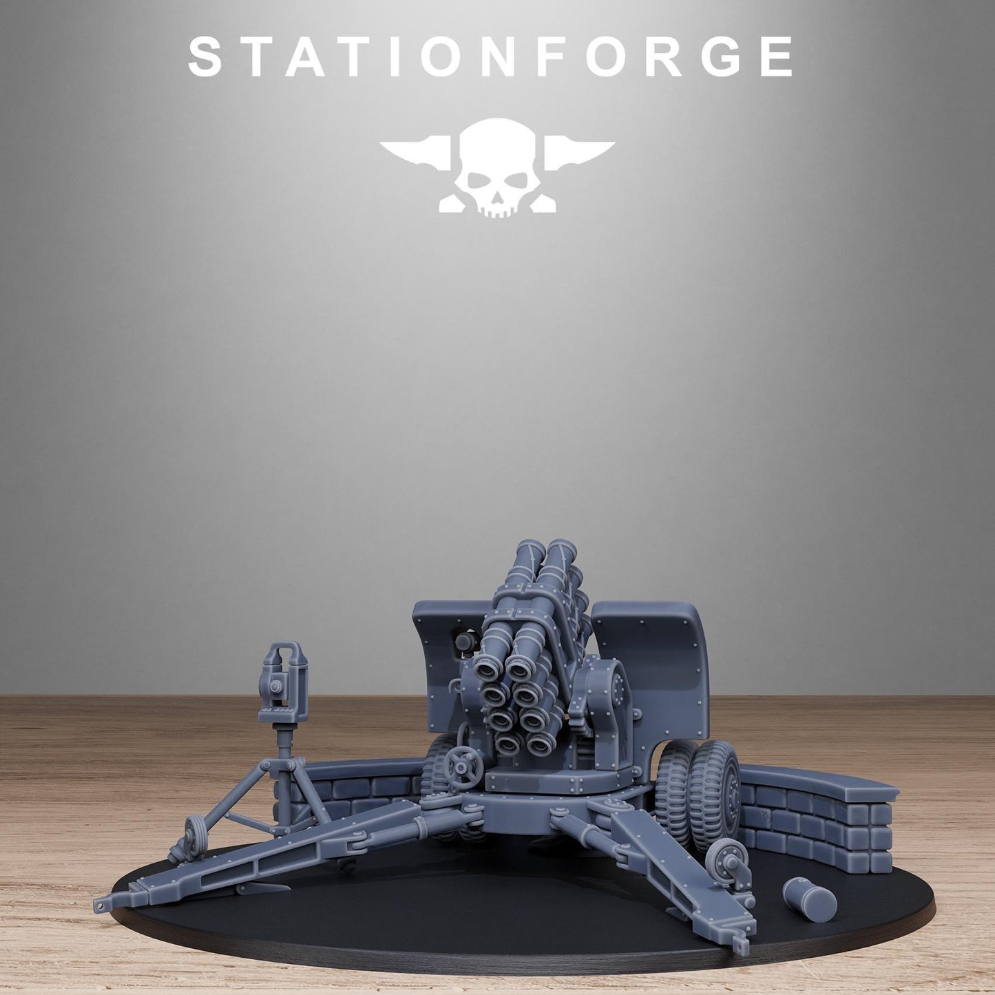 GrimGuard Light Artillery 2.0, Sci-Fi Wargames Miniature by STATIONFORGE