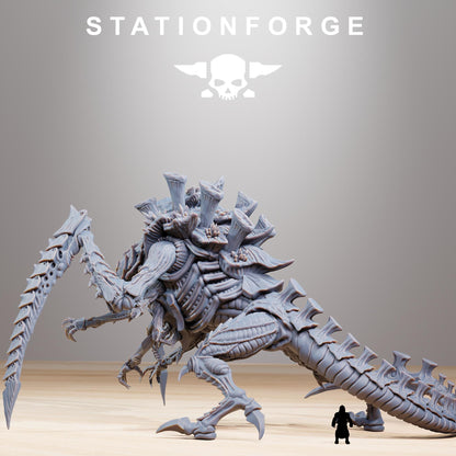 Xenarid Queen - Xenarid Alien Bugs -  Sci-Fi Grimdark Bug aliens by STATIONFORGE