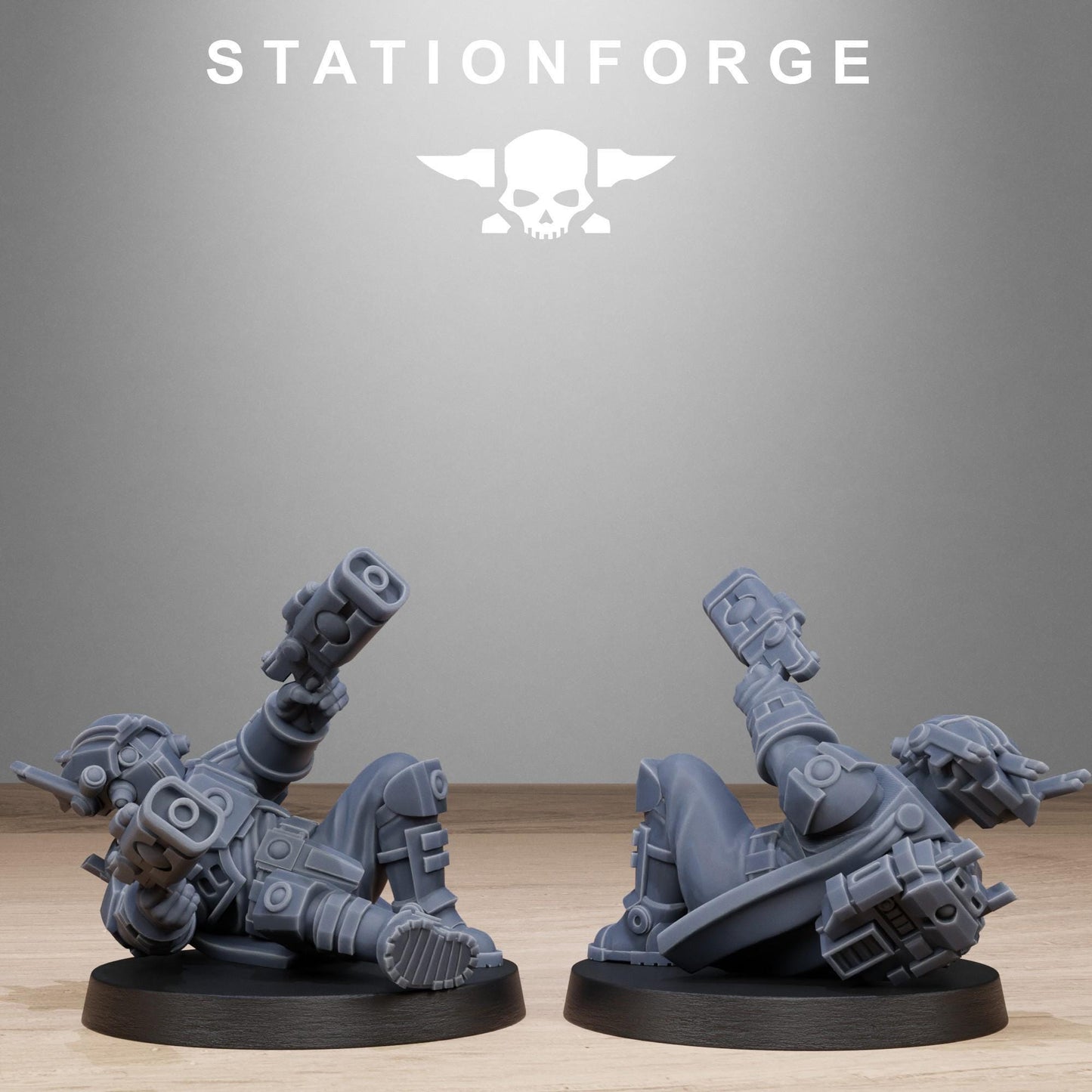 Tarion Pistoleers, Communitarian Alien Infantry, Sci-Fi Wargames Miniatures by STATIONFORGE