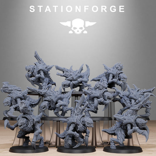 Xenarid Karnyxes - Xenarid Alien Bugs -  Sci-Fi Grimdark Bug aliens by STATIONFORGE