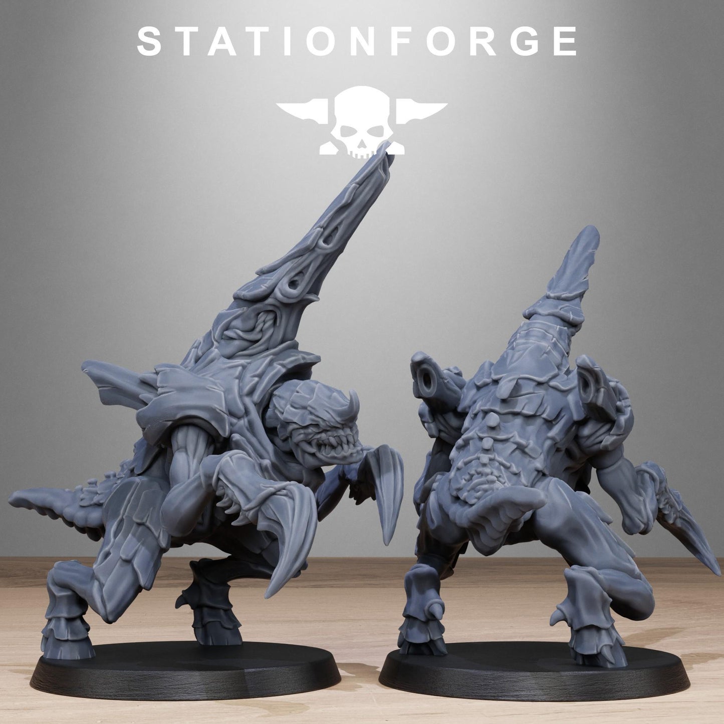 Xenarid Karnyxes - Xenarid Alien Bugs -  Sci-Fi Grimdark Bug aliens by STATIONFORGE