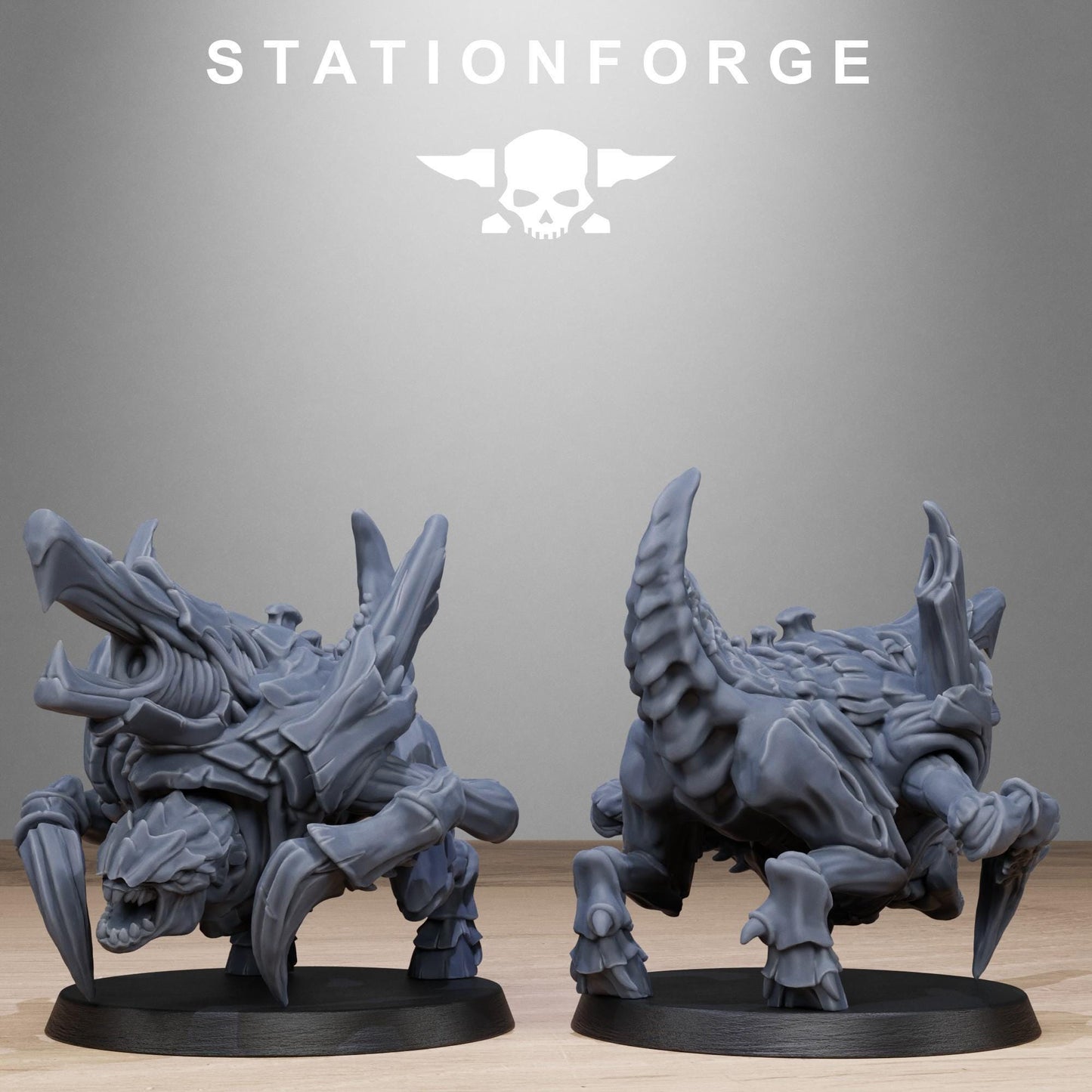 Xenarid Karnyxes - Xenarid Alien Bugs -  Sci-Fi Grimdark Bug aliens by STATIONFORGE