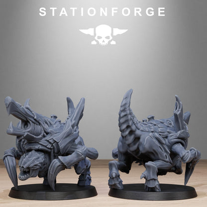 Xenarid Karnyxes - Xenarid Alien Bugs -  Sci-Fi Grimdark Bug aliens by STATIONFORGE