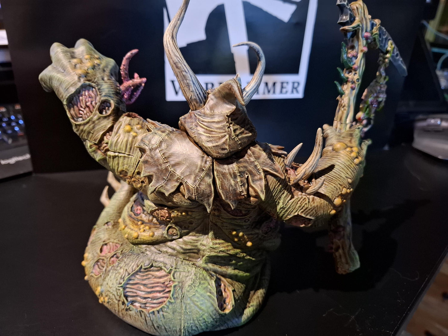 Grimdark Future Miniature, Corrupted Guard Sporeus by STATIONFORGE
