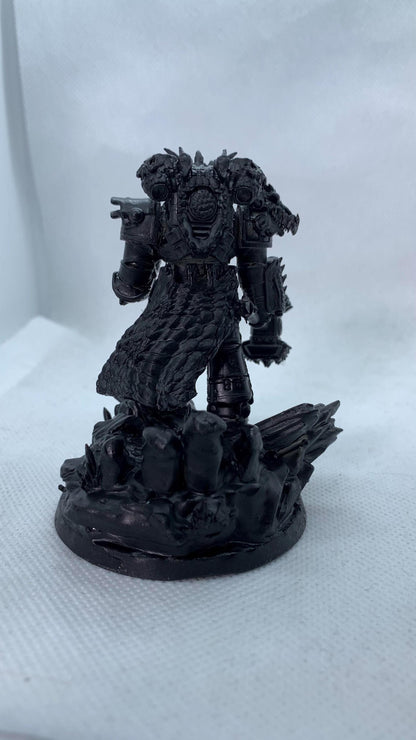 Prime Leader Of The Dragon Knights, Modular Sci-Fi Marine warriors by STATIONFORGE, Grimdark Wargames Proxy