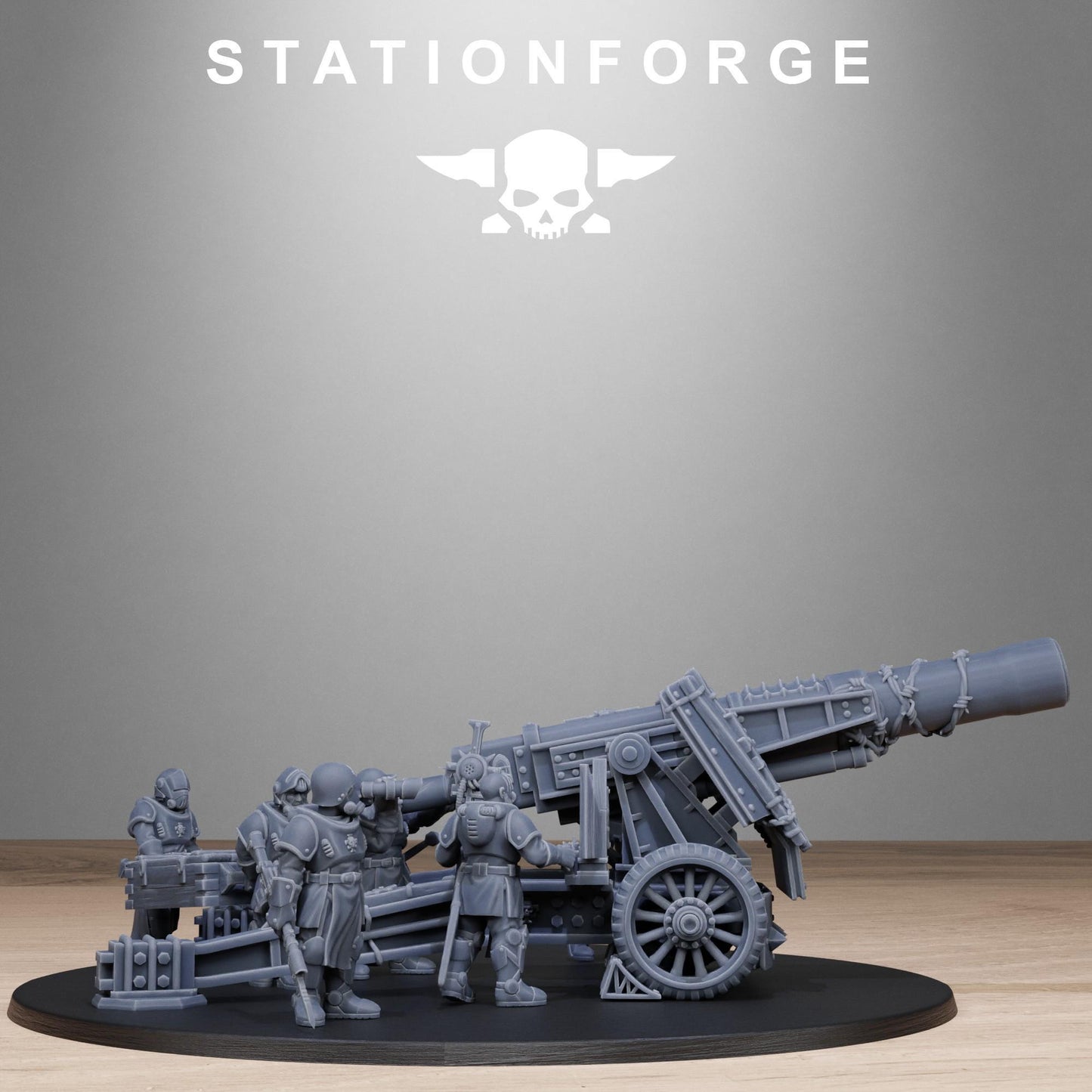 RoyalGuard Artillery Miniatures by STATIONFORGE,  Imperial guard infantry regiment