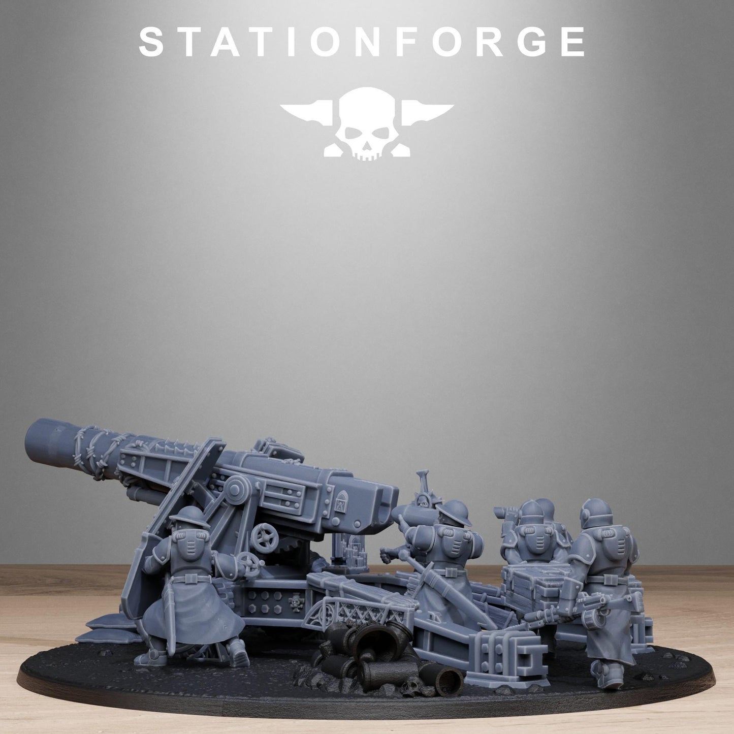 RoyalGuard Artillery Miniatures by STATIONFORGE,  Imperial guard infantry regiment