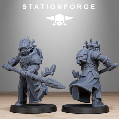 Tarion Priests, Communitarian Alien Infantry, Sci-Fi Wargames Miniatures by STATIONFORGE