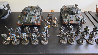 GrimGuard Support Tank, Modular Sci-Fi Wargame Miniature by STATIONFORGE