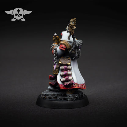 The Interrogator, Death Korps Proxy, Sci-Fi Wargames Miniatures by STATIONFORGE