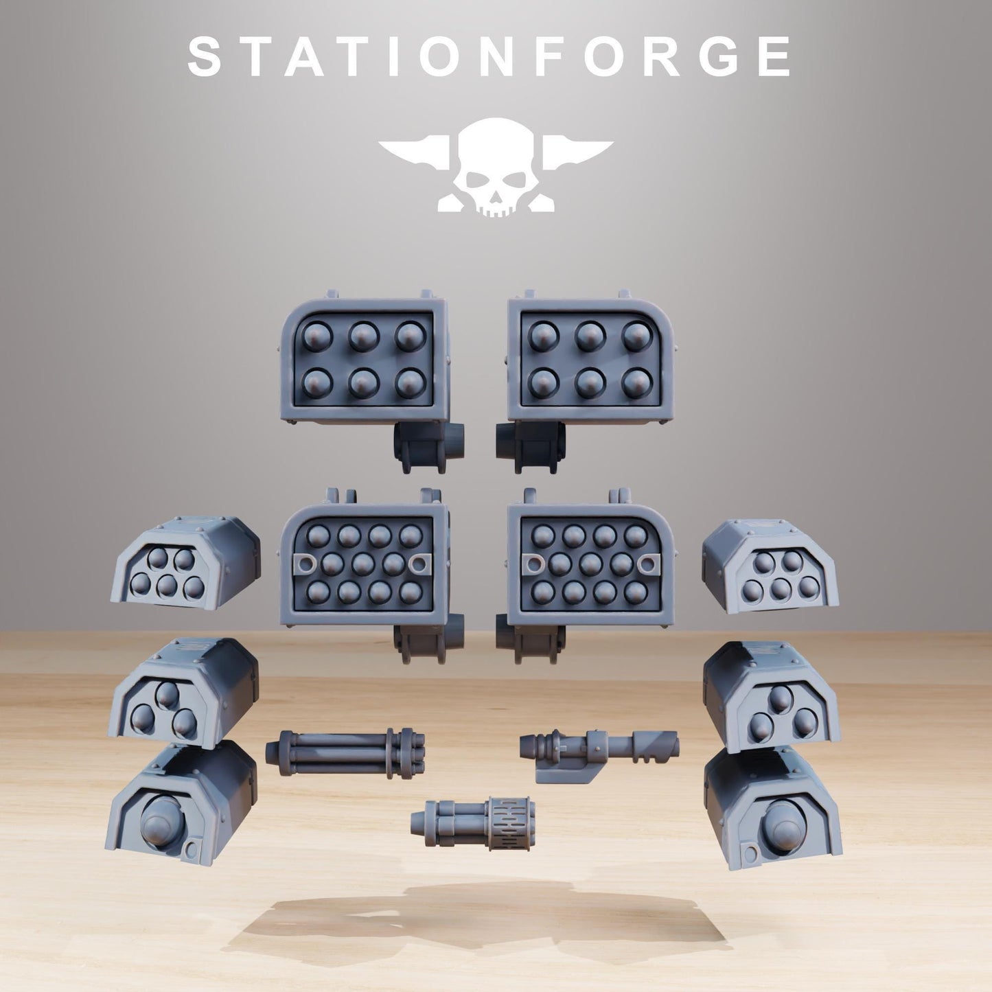 Socratis Speeder - Socratis Marines  - Futuristic Marine Army, Sci-Fi Space Scout Vehicle by STATIONFORGE