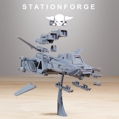 Socratis Speeder - Socratis Marines  - Futuristic Marine Army, Sci-Fi Space Scout Vehicle by STATIONFORGE