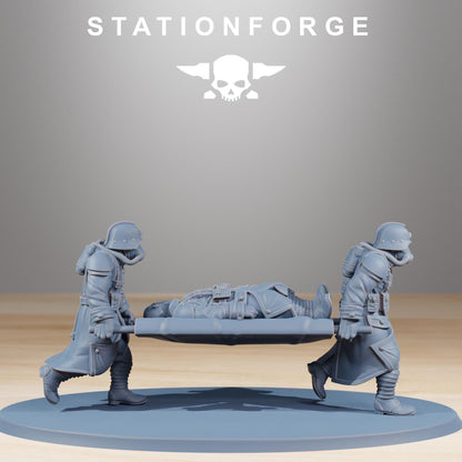 GrimGuard Casualties, Death Korps Proxy, Sci-Fi Wargames Miniatures by STATIONFORGE