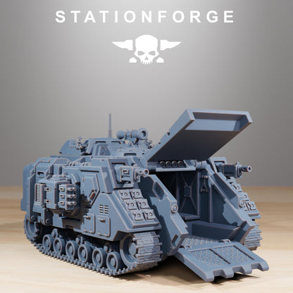 Socratis Dominator Tank - Socratis Marines  - Futuristic Marine Army, Sci-Fi Space Scout Vehicle by STATIONFORGE