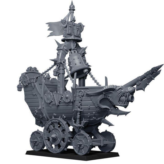 Sunken Bell by Punga Miniatures - Wargame Scale 3D Printed Miniature - Ship